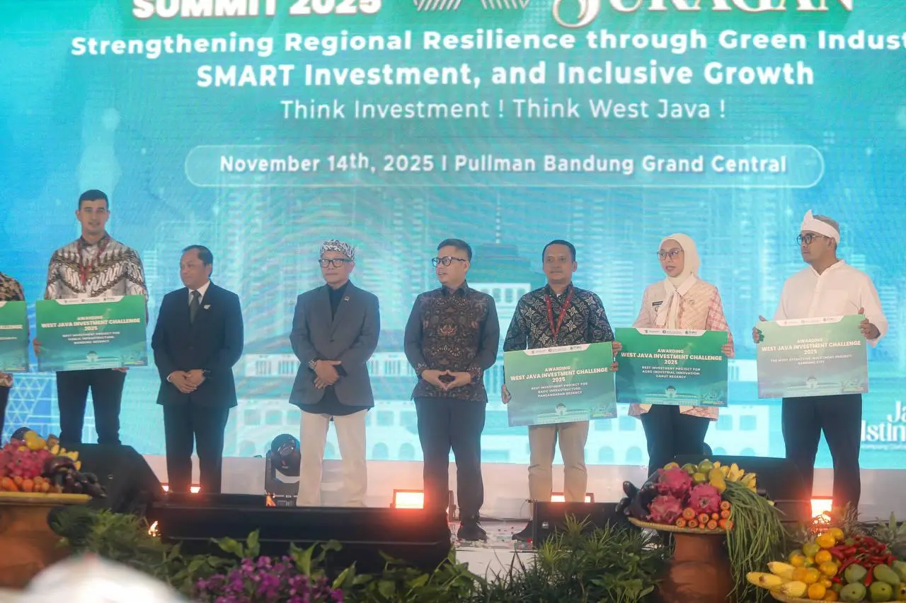 WJIS 2025: Kota Bandung Raih Penghargaan The Most Attractive Investment Project