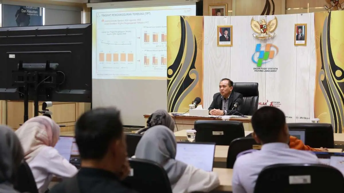Ekonomi Jawa Barat Triwulan III/2025 Tumbuh 5,20 Persen, Industri Pengolahan dan Net Ekspor Jadi Penopang Utama
