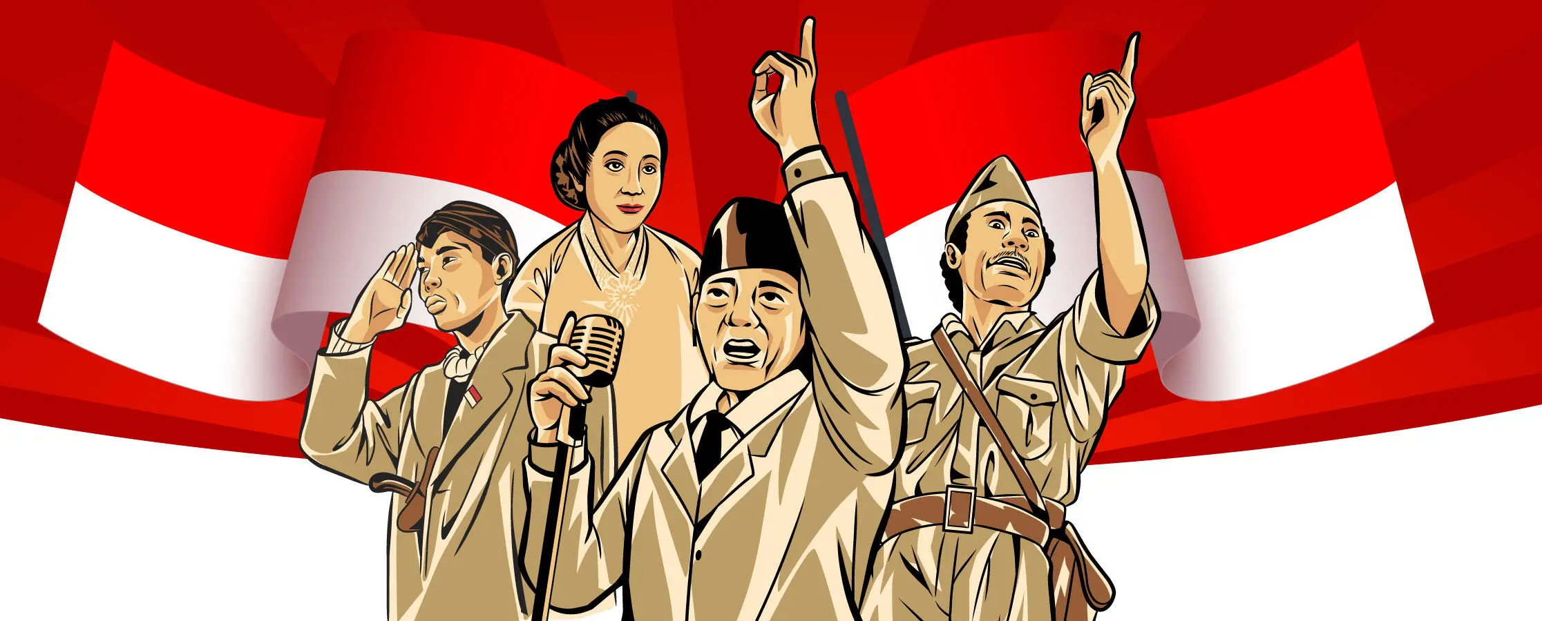 Inspirasi Kalimat Kepahlawanan Singkat dan Bermakna untuk Spanduk dan Media Sosial