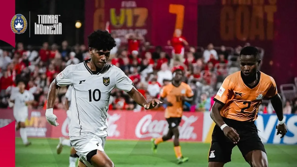 Gugup di Menit Awal, Timnas Indonesia U17 Dibungkam Zambia