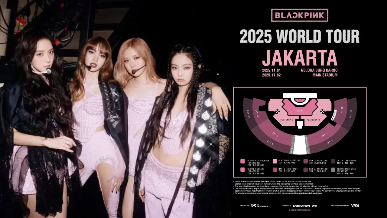 Jangan Lewatkan! Aturan Penting Penonton Konser Blackpink 2025 World Tour in Jakarta