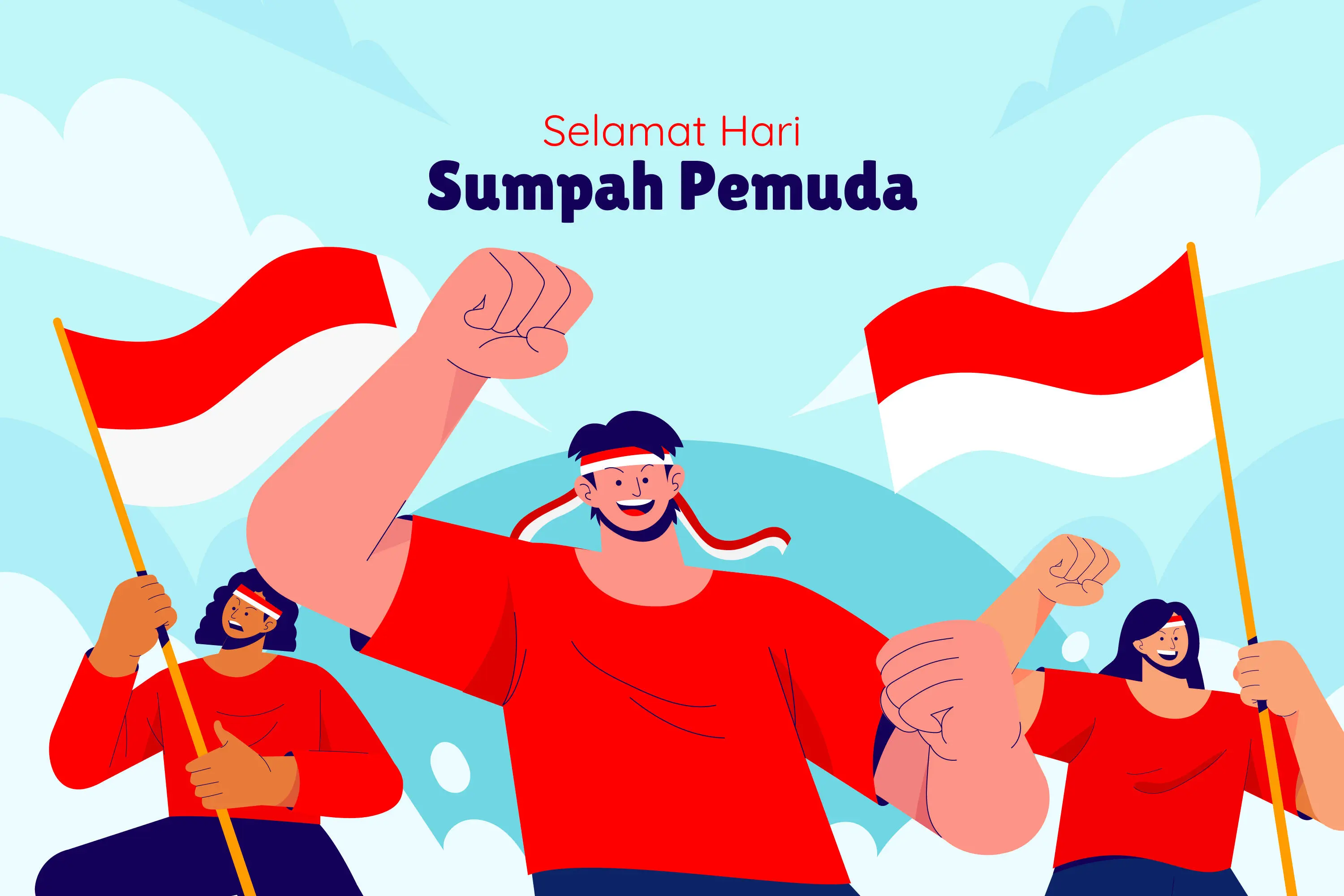 Kumpulan Twibbon Hari Sumpah Pemuda 2025, Tunjukkan Semangat Persatuanmu!