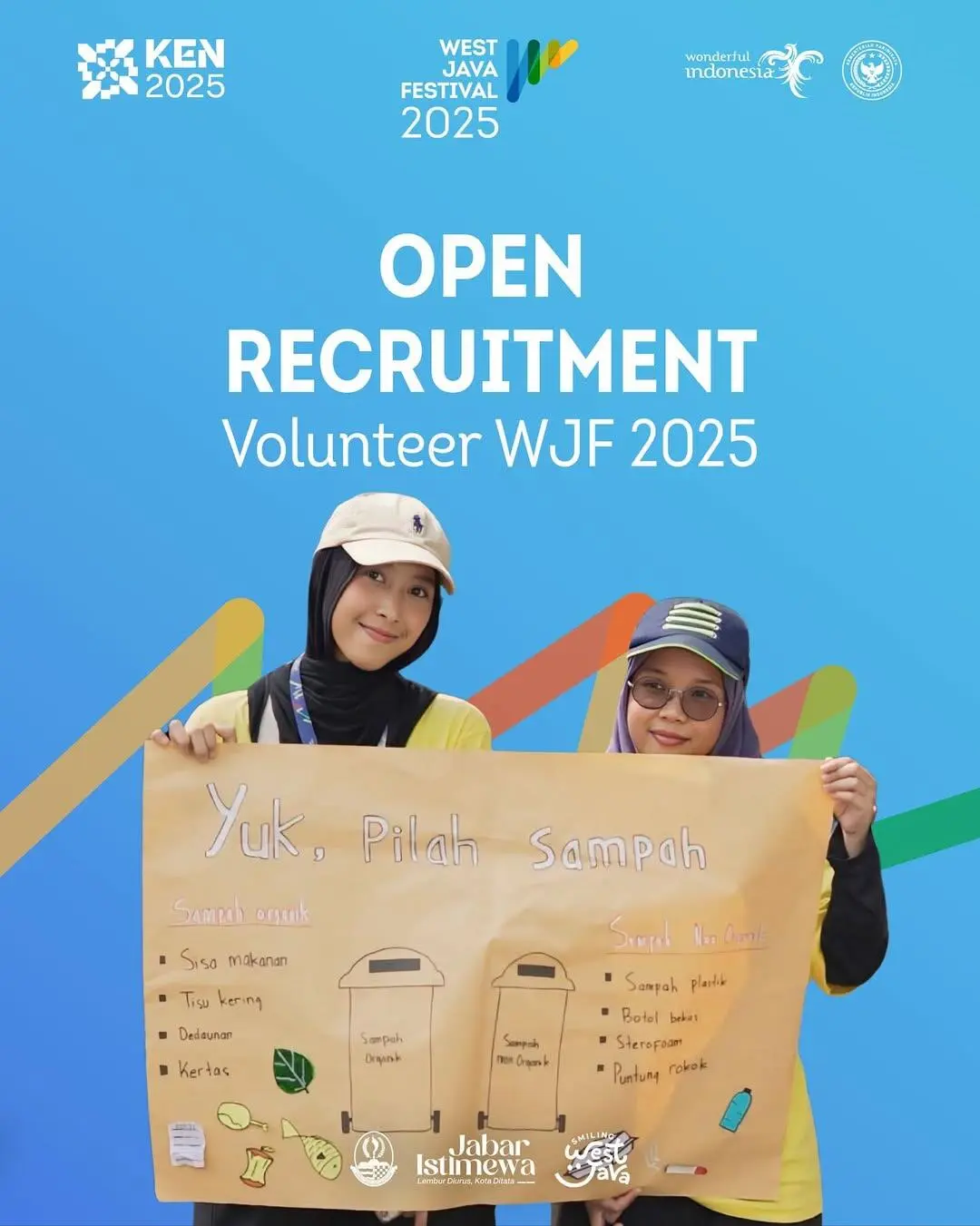 Pendaftaran Volunteer West Java Festival 2025 Dibuka, Begini Cara Daftarnya