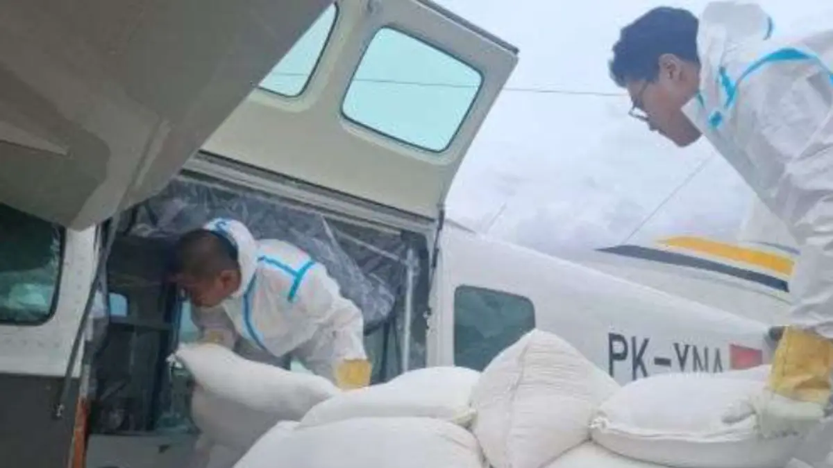 Meminimalisir Risiko Dampak Bencana yang Dapat Ditimbulkan Karena Curah Hujan Tinggi, BNPB lakukan OMC