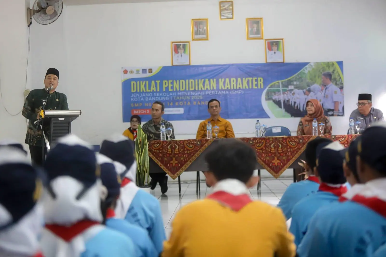 Diklat Pendidikan Karakter dengan Pendekatan Bela Negara Tahap 3, Erwin: Harus Tangguh, Berkarakter, dan Cinta Tanah Air