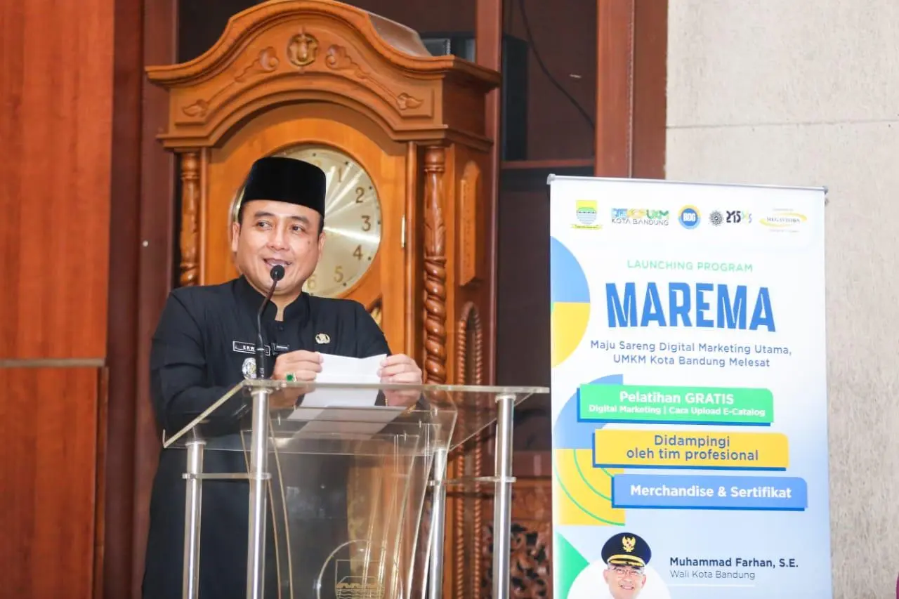 Kolaborasi Antara Pemkot Bandung dan Megavision Lahirkan Program MAREMA untuk Dorong UMKM bisa Naik Kelas dan go Digital
