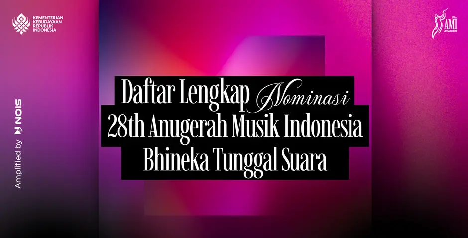 Sudah Dirilis, Inilah Nominasi AMI Awards 2025 Lengkap Seluruh Kategori
