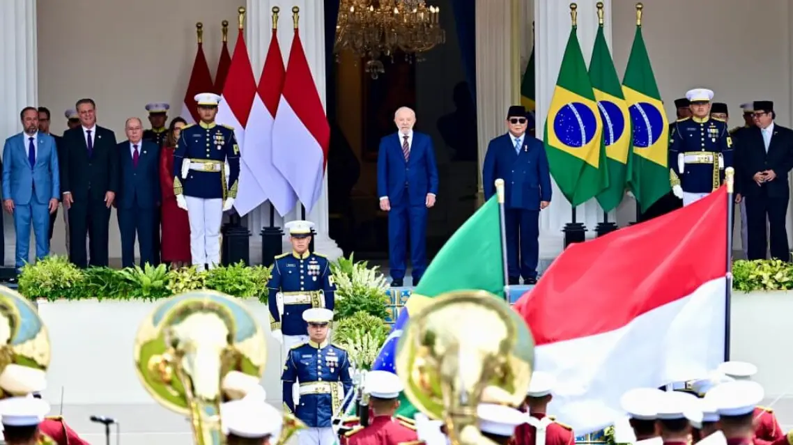 Indonesia dan Brasil Sepakat Perkuat Kerja Sama Ekonomi dan Pendidikan di Era Baru Selatan–Selatan