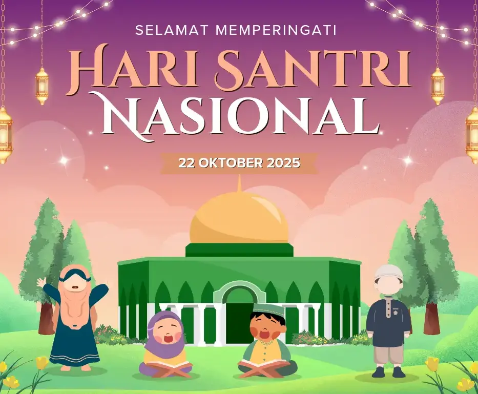 10 Link Download Poster Hari Santri Nasional 2025, Bisa Dipakai Gratis