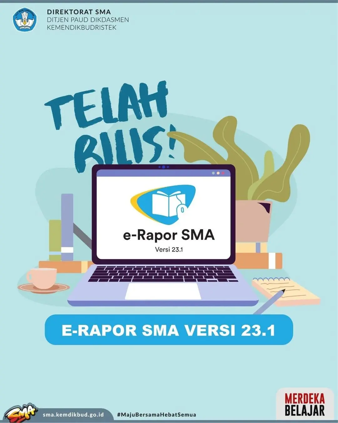 Kemendikdasmen Rilis e-Rapor SMA 2025, Begini Cara Unduh dan Instal Versi Terbarunya!