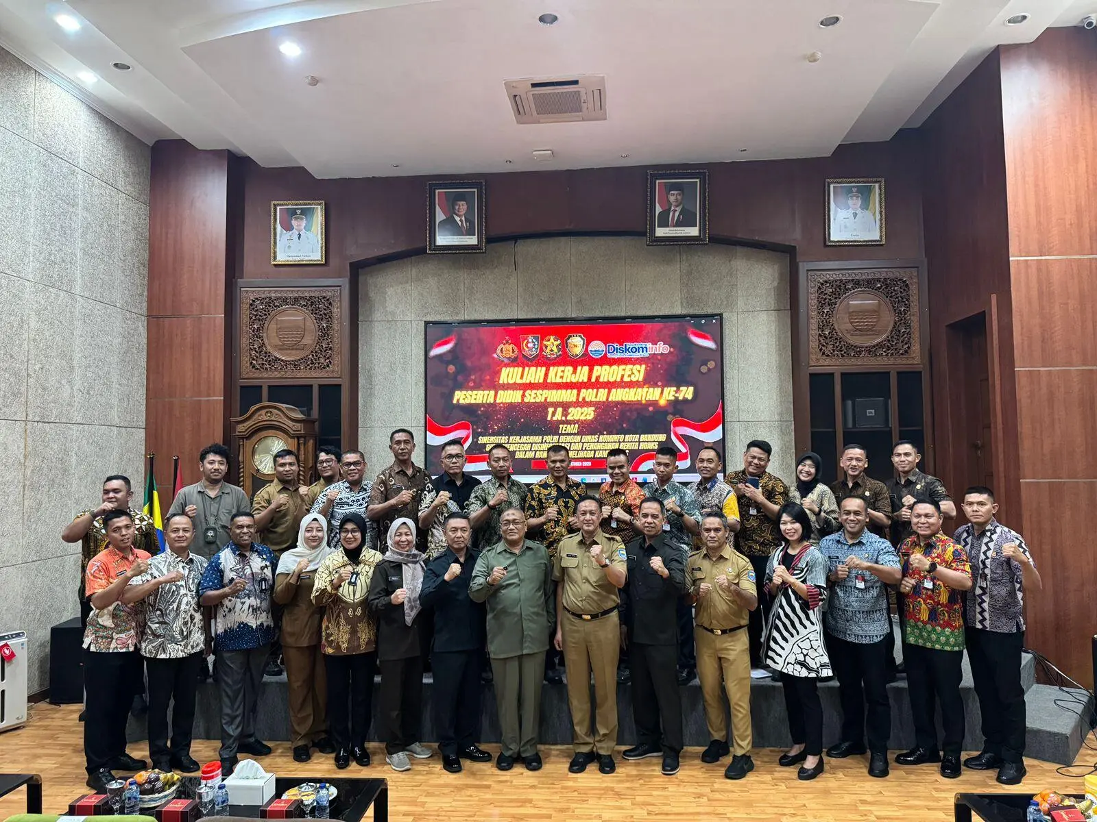 Strategi Lawan Hoaks dan Kejahatan Siber, Peserta Sespimma Polri Belajar ke Diskominfo Kota Bandung