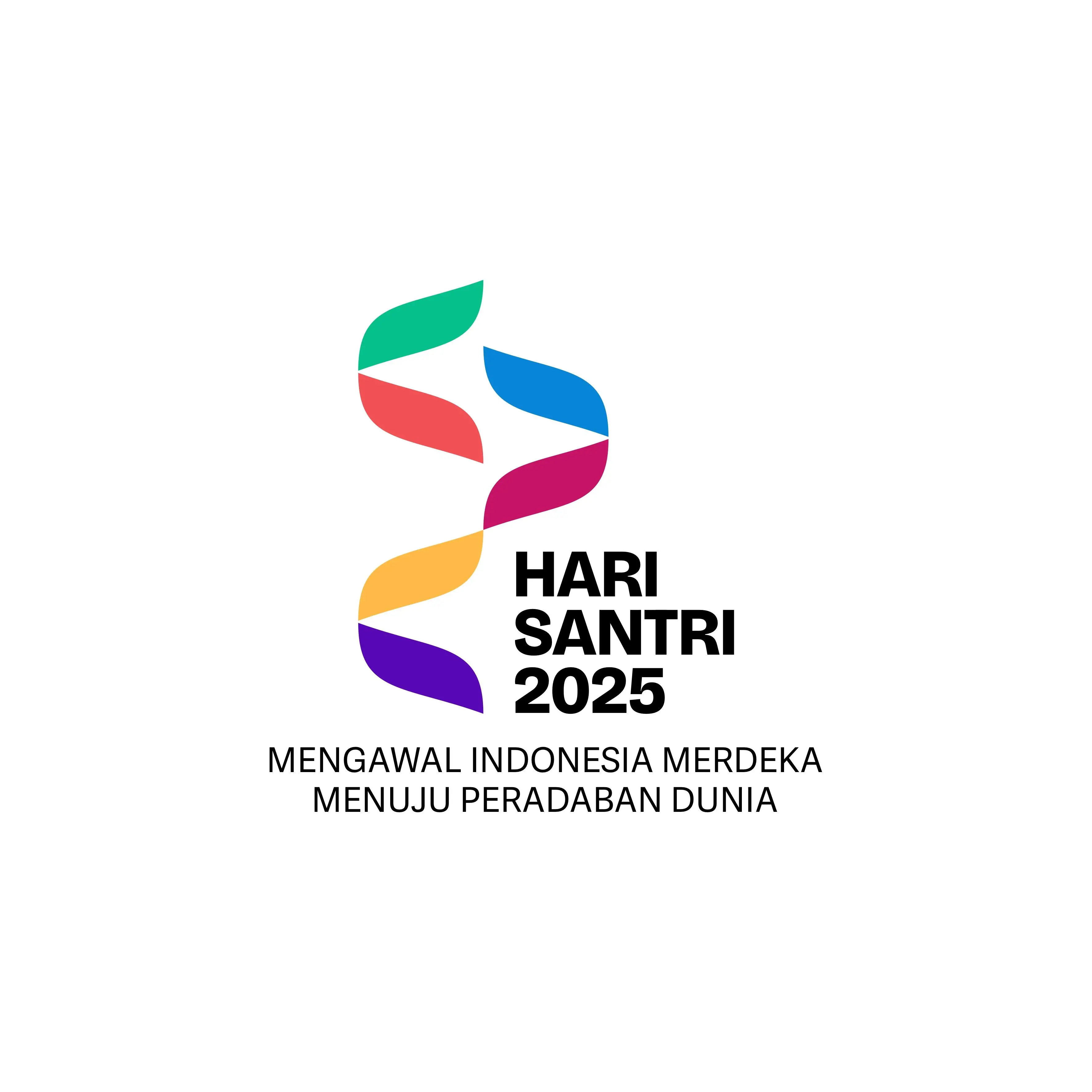 Filosofi Logo Hari Santri 2025, Makna Mendalam dengan Usung Tema Mengawal Indonesia Merdeka Menuju Peradaban Dunia