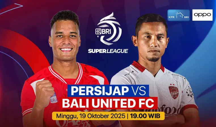 Link Live Streaming Persijap vs Bali United di Liga Super 2025 Pekan ke-9, Kick Off 19.00 WIB