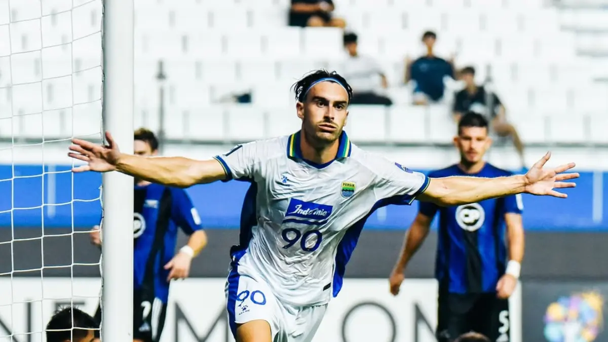 Tampil Dominan Sepanjang Laga! Andrew Jung Sukses Buka Peluang Kemenangan Persib Bandung