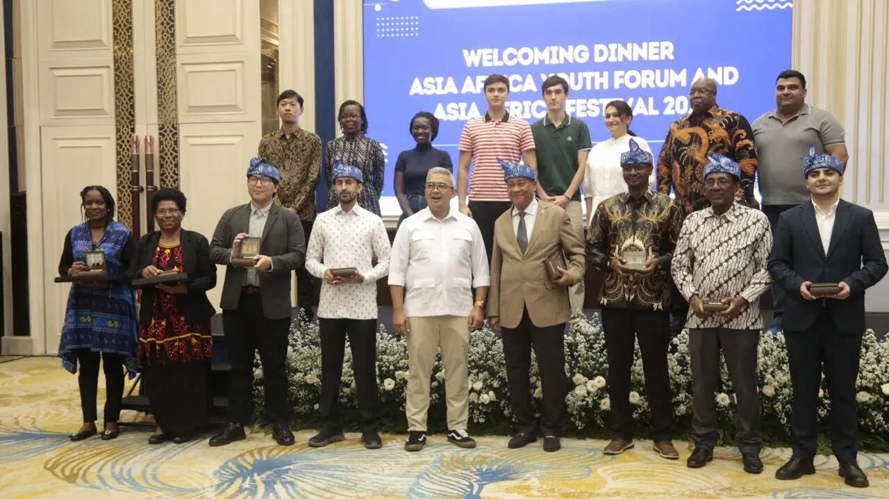 Delegasi Asia-Afrika AAYF 2025 Disambut Hangat di Bandung, Saatnya Sejarah Baru Dimulai
