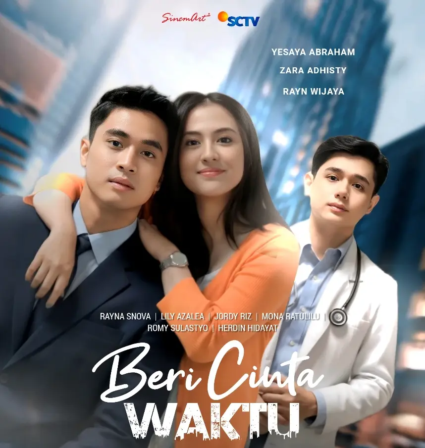 Cek di Sini! Jadwal Tayang Sinetron Baru SCTV Beri Cinta Waktu, Adu Akting Zara Adhisty dan Yesaya Abraham