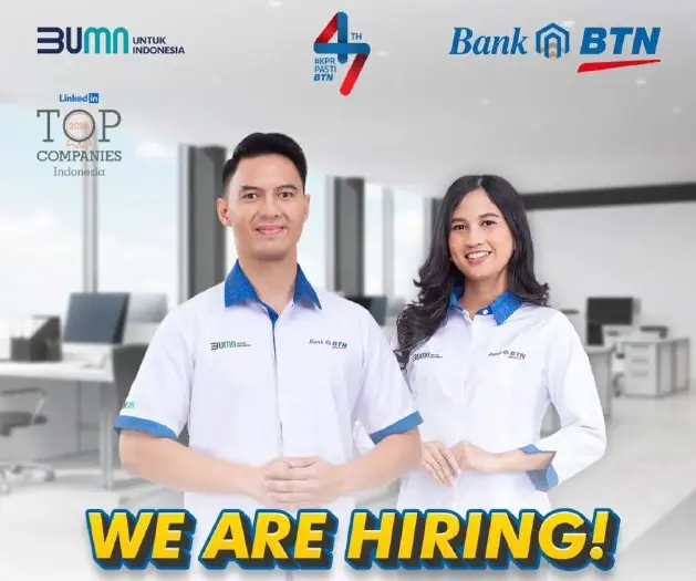 Simak Syarat Rekrutmen Bank BTN 2025, Peluang Karier Terbuka bagi Lulusan S1 di Seluruh Indonesia