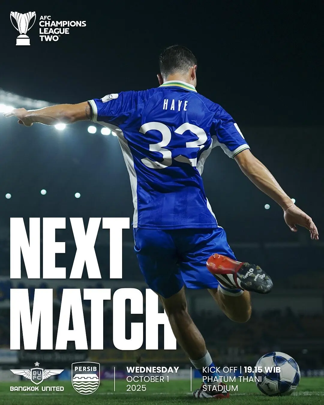 Info Lokasi Nobar Persib Bandung vs Bangkok United, Lengkap dari Kota Bandung, Cimahi, Sumedang dan Sekitarnya